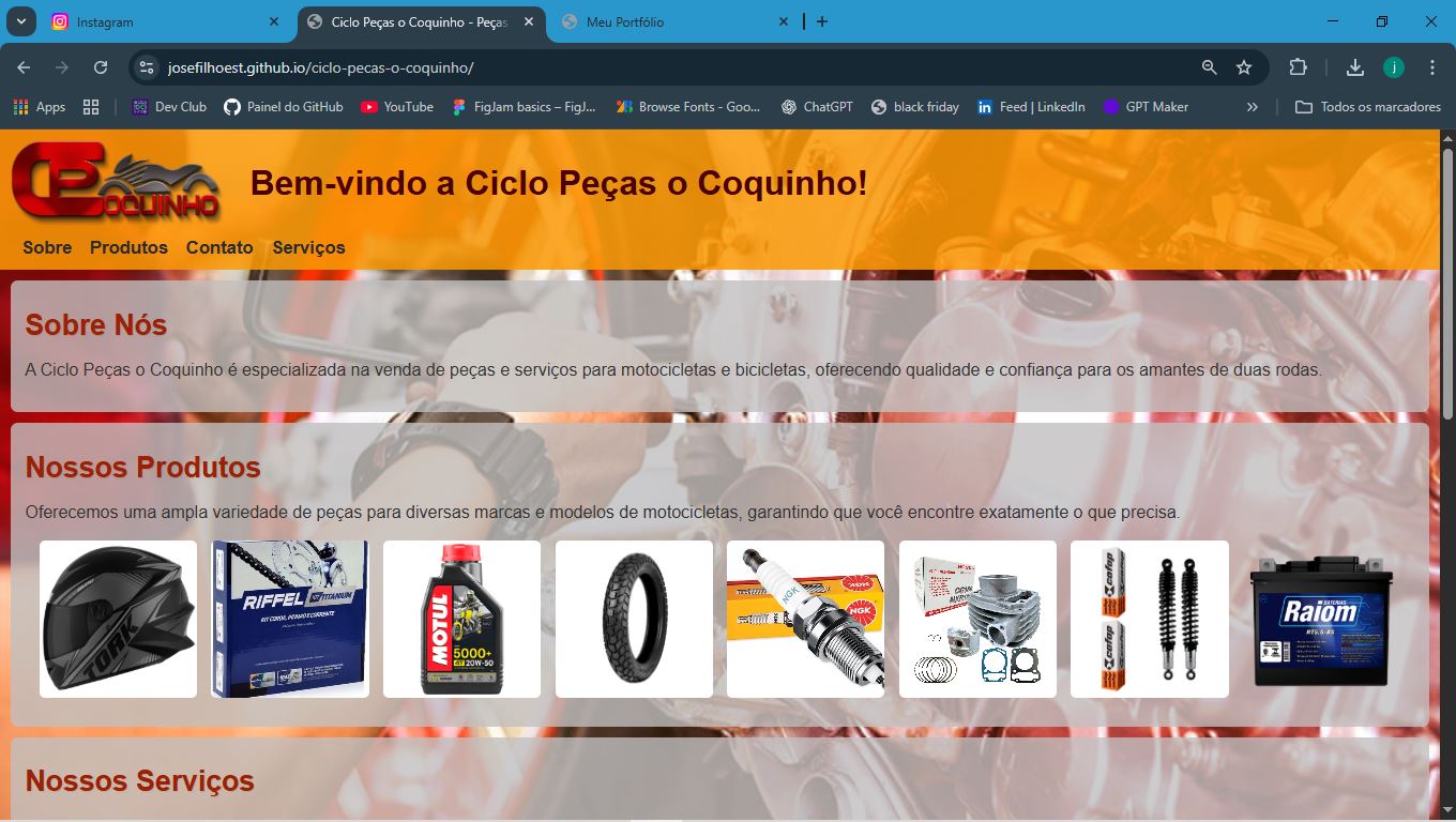Projeto Site Oficina